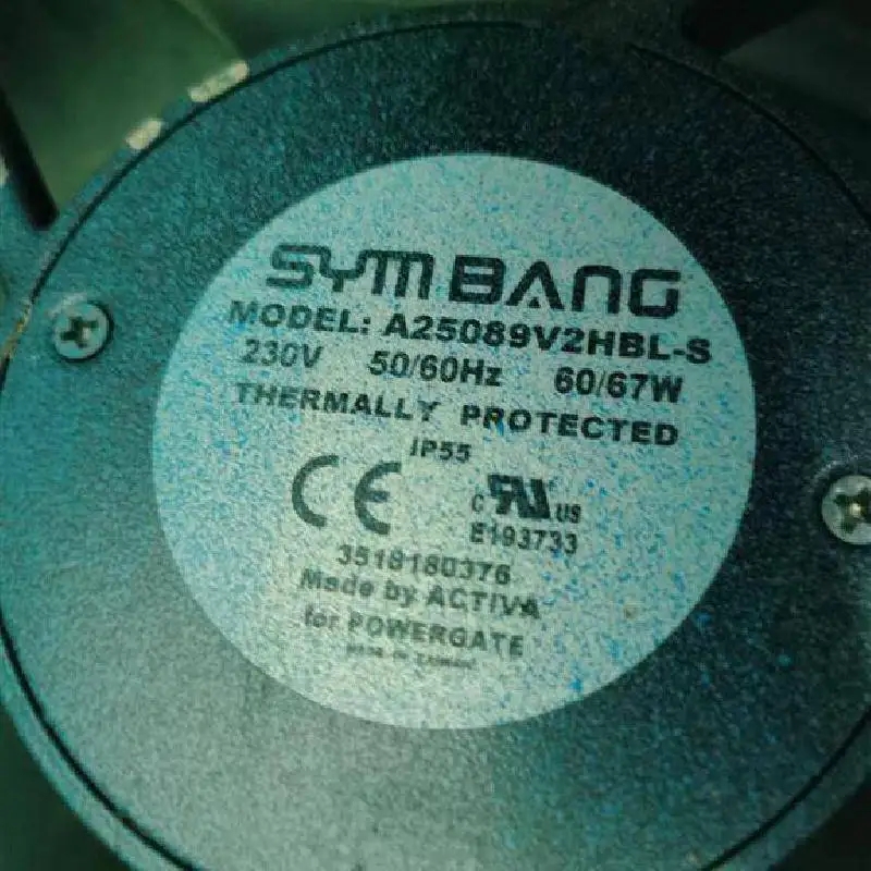 SYMBANG A25089V2HBL-S 230V 50/60 Hz 60/6